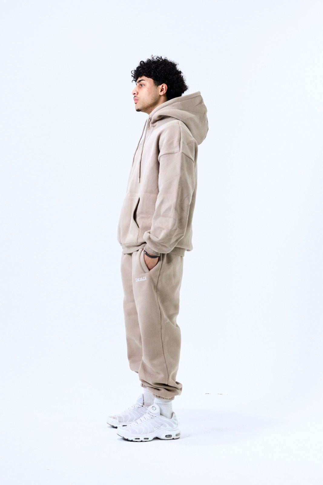 Beige Hoodie
