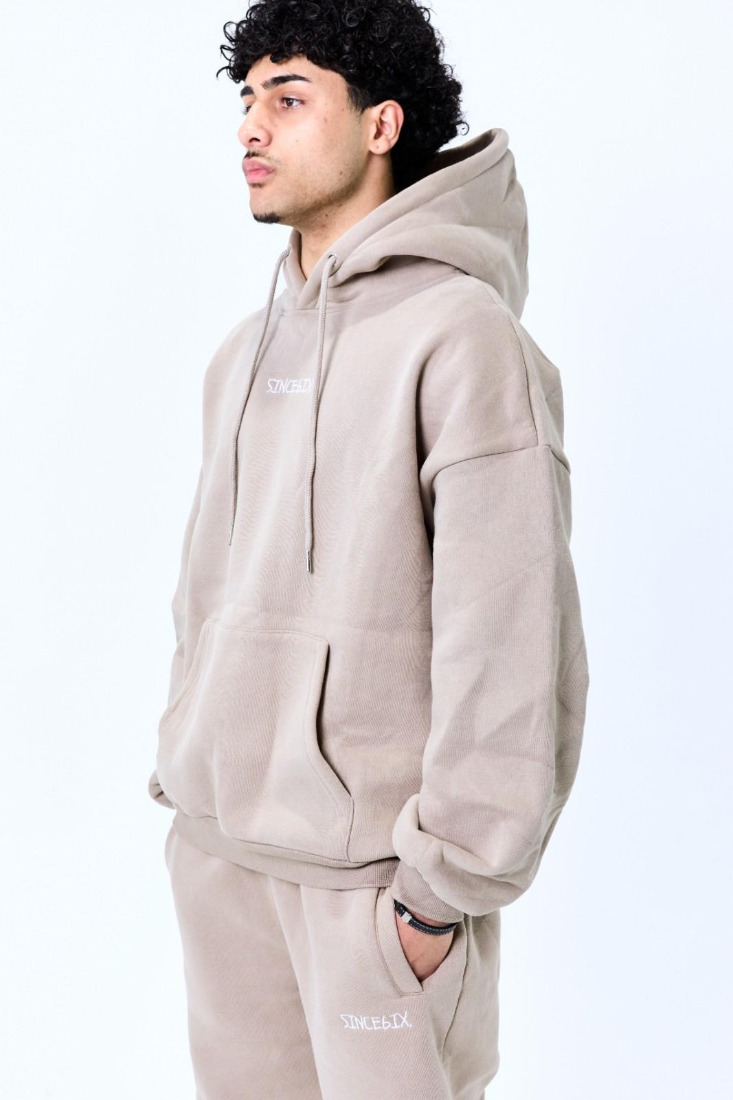 Beige Hoodie